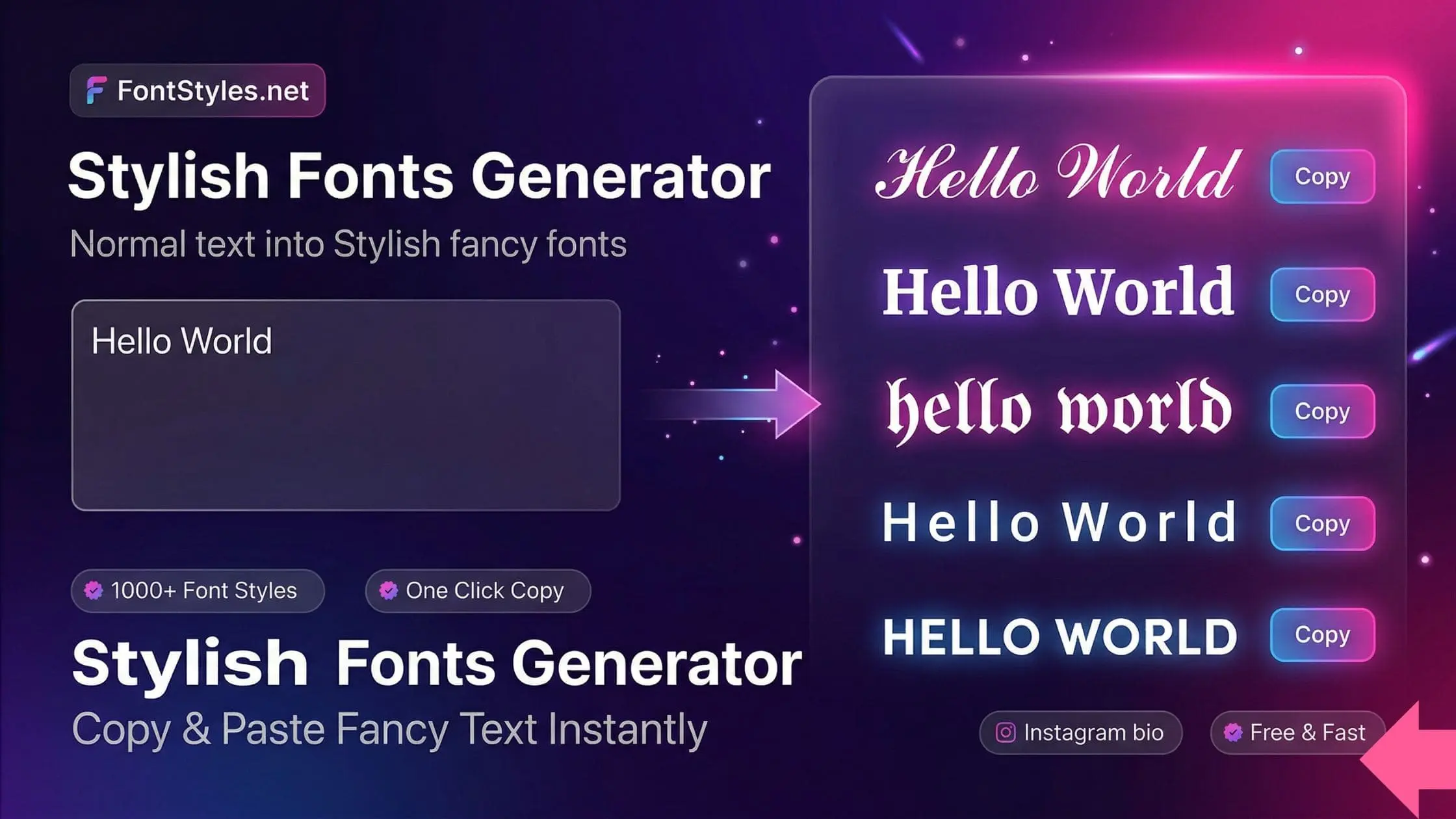 Font Style Generator
